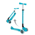 Сгъваема тротинетка GLOBBER Elite Light със светещи гуми - Аква