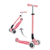 Сгъваема тротинетка GLOBBER Elite Light със светещи гуми - Розова