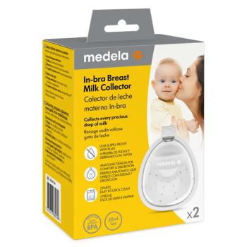 Колектор за кърма Medela - In-Bra, 2 х 30 ml