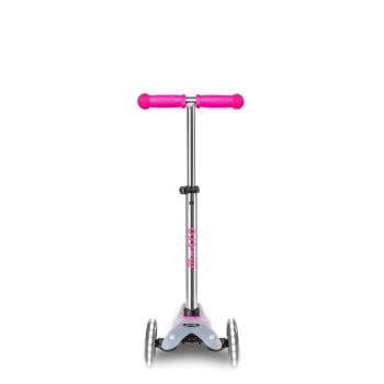Тротинетка Mini Micro Deluxe Flux LED Neochrom Pink