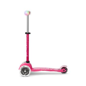 Тротинетка Mini Micro Deluxe Magic LED Pink