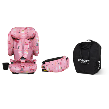 Стол за кола Cosatto On The Go I-Size ITCHY FEET ROSY