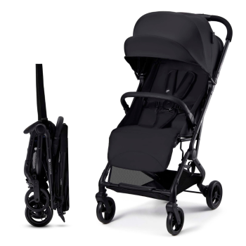 Бебешка количка Kinderkraft INDY 3 COAL BLACK