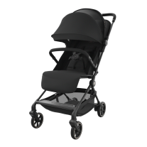 Бебешка количка Kinderkraft NEBO MIDNIGHT BLACK