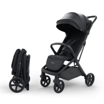 Бебешка количка Kinderkraft NUBI 3 MIDNIGHT BLACK