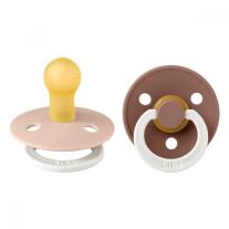 Залъгалки Bibs Colour, Glow, Blush/Woodchuck 0-6 м