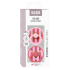 Залъгалки Bibs Studio Colour Block, Baby Pink Coral Mix, 0-6 м, 2 броя