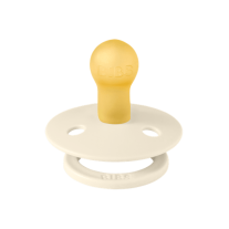 Залъгалка Bibs Studio Colour Block, Ivory Pine, 0-6 м