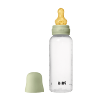 Бебешка бутилка РР с аксесоари Bibs - Sage, каучук, 270 ml