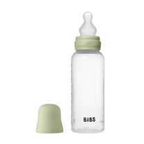 Бебешка бутилка РР с аксесоари Bibs - Sage, силикон, 270 ml