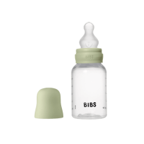 Бебешка бутилка РР с аксесоари Bibs - Sage, силикон, 150 ml