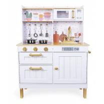 Дървена детска кухня с аксесоари Moni Toys
