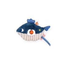 Мека играчка дрънкалка кит Moulin Roty