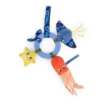 Мека играчка за активна гимнастика морски обитатели Moulin Roty