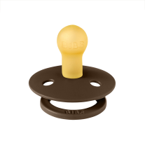 Биберони BIBS COLOUR Polka Baby Pink/Mocha, 2 бр. 6-18 месеца