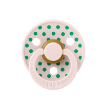 Биберони BIBS COLOUR Polka Petal/Cactus 2 бр. 0-6 месеца