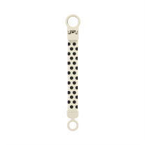 Клипс за Залъгалка BIBS Loop Polka Ivory Black