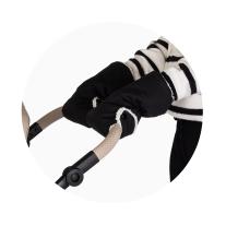 Ръкавици за количка Chipolino черни