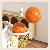 Мини детска крепост за игра с пързалка Feelkids кафява