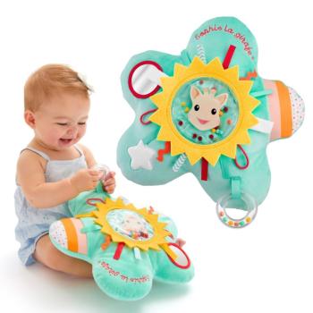 Сензорна възглавничка за бебешко развитие Sophie-la-giraffe