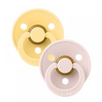 Залъгалки Bibs Colour, Pale Butter/Petal, 0-6 м