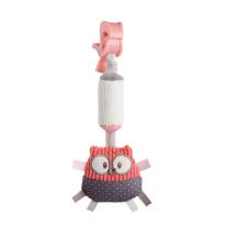 Canpol Мека играчка с дрънкалка Pastel Friends Розова