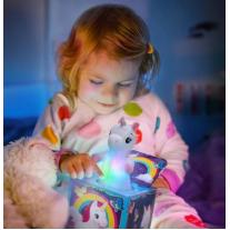 Музикална светеща кутия за игра Bigjigs- Еднорог