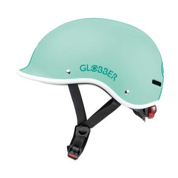 Детска светеща каска Globber Master XS/S (47-51см) Mентово-Зелена