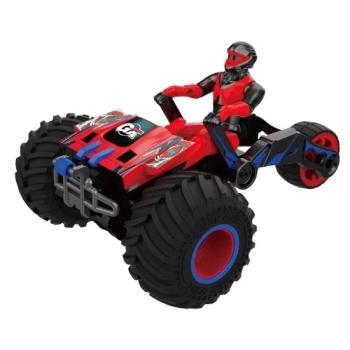 АТВ за дрифтове с 360° въртене и дистанционно управление Crazon червено