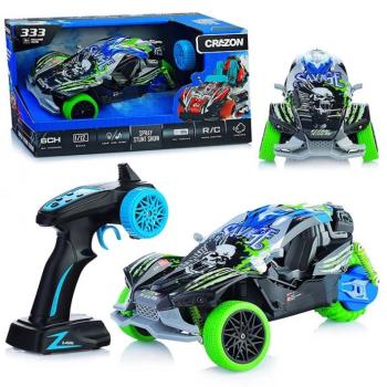 Екшън кола с музика, светлини и дистанционно управление Crazon
