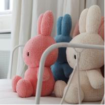 Играчка за гушкане зайче Miffy Terry OCEAN BLUE