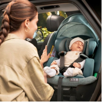 Столче за кола Chicco Bi Seat 360 AIR, i-Size, IsoFix Black Air