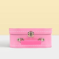 Куфарче с паспорт за плюшени играчки 16 см Studio Pets, розов