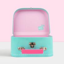 Куфарче с паспорт за плюшени играчки 16 см Studio Pets, син