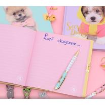 Детски дневник с катинарче Studio Pets Бисквитка