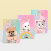 Комплект тефтерче с химикалка в кутия Studio Pets Котето Мауси