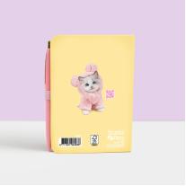 Тефтерче с химикал, листчета и разделители Studio Pets Мауси