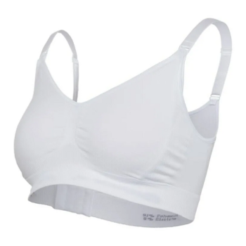 Безшевен сутиен за кърмачки Carriwell, размери IV /XL, бял
