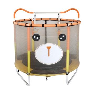 Детски батут Sonne - С мрежа, топки и кош, 140 cm