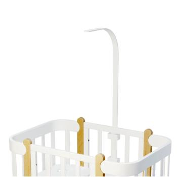 Стойка за Балдахин или Играчка за Трансформиращо Легло 5в1 Ingva Nika Бял 