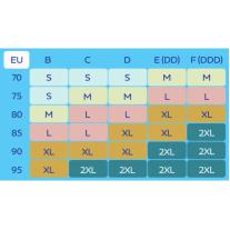 Сутиен за кърмене и изцеждане Canpol babies, MumFIT, XL