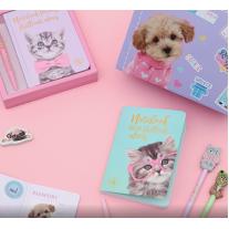 Тефтерче с меки корици Studio Pets Котето Пейдж