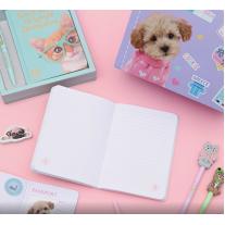Тефтерче с меки корици Studio Pets Кученцето Снугъл
