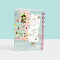 Книжка за оцветяване със стикери Studio Pets Кучето Ади