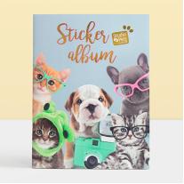 Албум със стикери и сцени Studio Pets Приятели
