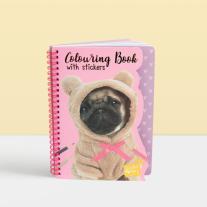 Книжка за оцветяване със стикери Studio Pets Кученце