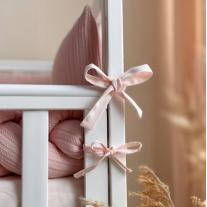 Луксозен бебешки комплект спално бельо от 6 части Msonya DreamLand collection/PINK