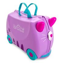 Забавен детски куфар за багаж Trunki Cassie Cat