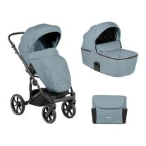 Комбинирана количка 2в1 с твърд кош KIKKA BOO Amani Mint 2023