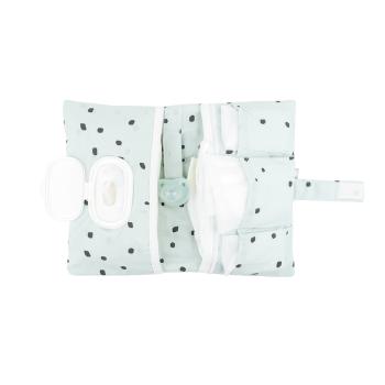 Несесер за памперси KIKKA BOO Bear with me Mint - ментов